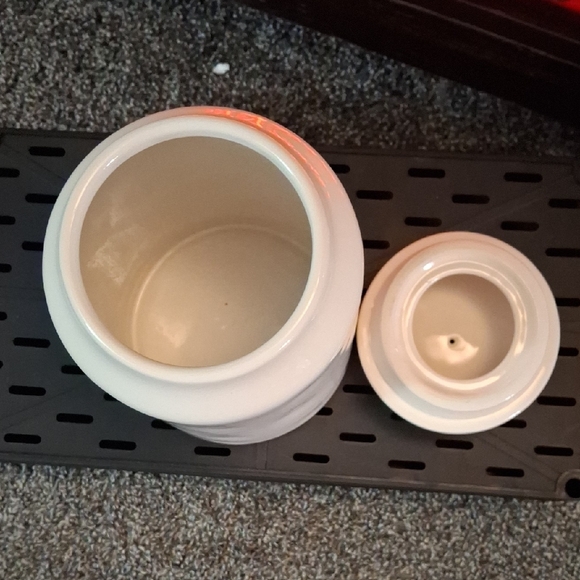 Rae Dunn White 'Best Dog Ever' Treat Jar - Picture 4 of 5